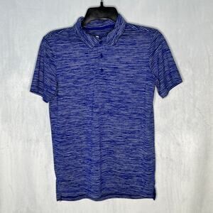 All in Motion Shirt Blue Short Sleeve Polo Boys L
